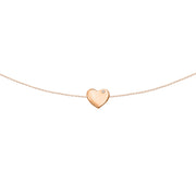 Choker Full 18K Gold Heart