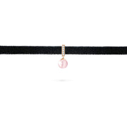 Choker Velvet Pearl 18K Gold And Diamonds