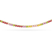 Choker Rainbow 18K Gold And Precious Stones