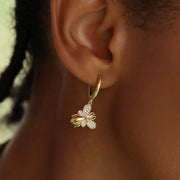 Hoop Earrings Bee Divine