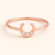 Equus Soul Horseshoe Ring