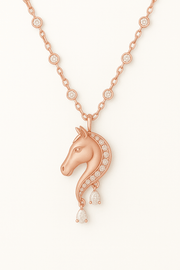 Equus Soul Gold Necklace with Diamonds