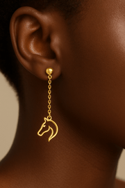 Equus Soul Silhouette Earrings